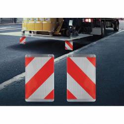 Folie reflectorizanta LIFT Gabarit depasit, 25x42cm, alb - rosie, set 2 bucati, AKC0993 TruckLed