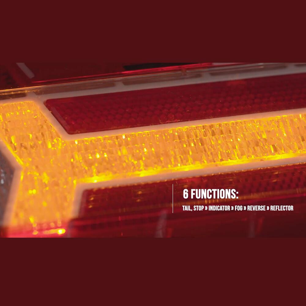 Lampa stop 284x100, 5 functii cu mers inapoi, ceata si semnalizare dinamica, LED, L1913 TruckLed