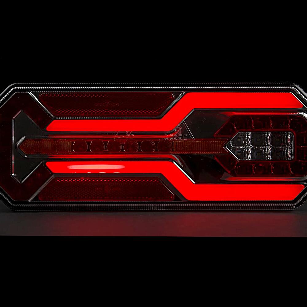 Lampa stop 350x131, 6 functii, ceata, mers inapoi si semnalizare dinamica, stanga, L1949 TruckLed