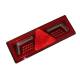 Lampa stop 375x130, 6 functii, LED, cu triunghi, stanga, Neon Glow, L1859 TruckLed