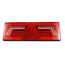 Lampa stop 375x130, 6 functii, LED, cu triunghi, stanga, Neon Glow, L1859 TruckLed