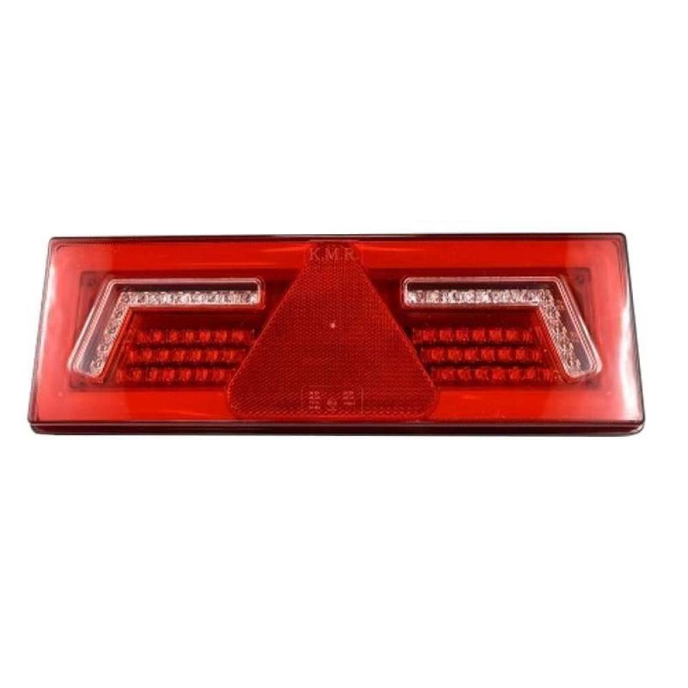 Lampa stop 375x130, 6 functii, LED, cu triunghi, dreapta, Neon Glow, L1860 TruckLed