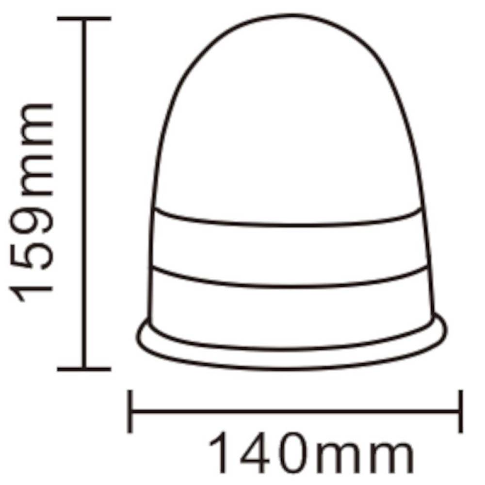 Girofar 12/24V, h156, 16 LED-uri, prindere in 3 suruburi, ALR0047 TruckLed Girofar 12/24V, h156, 16 LED-uri, prindere in 3 suruburi, ALR0047 TruckLed
