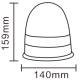 Girofar 12/24V, h156, 16 LED-uri, prindere in 3 suruburi, ALR0047 TruckLed Girofar 12/24V, h156, 16 LED-uri, prindere in 3 suruburi, ALR0047 TruckLed