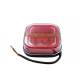 Lampa spate 107x107, 3 functii, LED, stanga TruckLed L2415