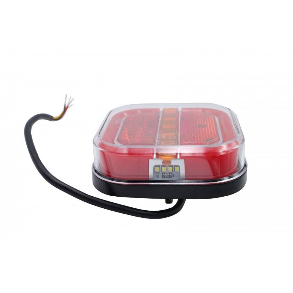 Lampa spate 107x107, 3 functii, LED, stanga TruckLed L2415