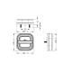 Lampa spate 107x107, 3 functii, LED, dreapta TruckLed L2416 Lampa spate 107x107, 3 functii, LED, dreapta TruckLed L2416