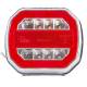 Lampa stop 126x108, 4 functii, stanga, LED NEON, 12-24V, L2412 TruckLed