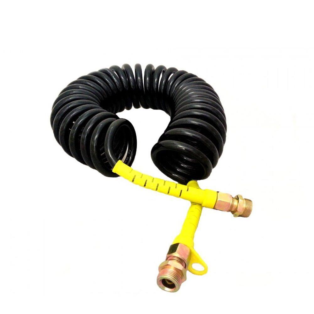 Furtun aer 2xM22, 5.5m, negru + galben, P2209-A 