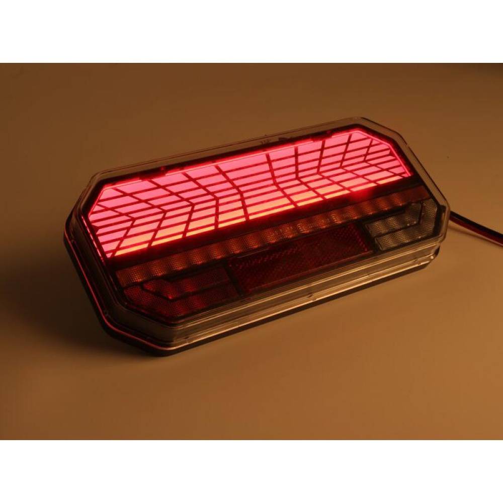 Lampa spate 235x110 LED NEON, 5 functii, cu ceata si mers inapoi, semnalizare dinamica, stanga L2422