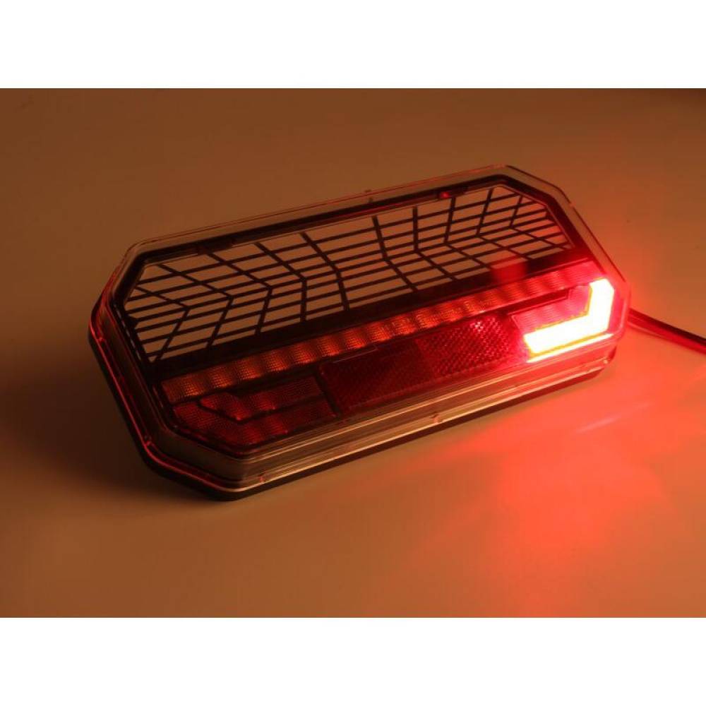 Lampa spate 235x110 LED NEON, 5 functii, cu ceata si mers inapoi, semnalizare dinamica, stanga L2422
