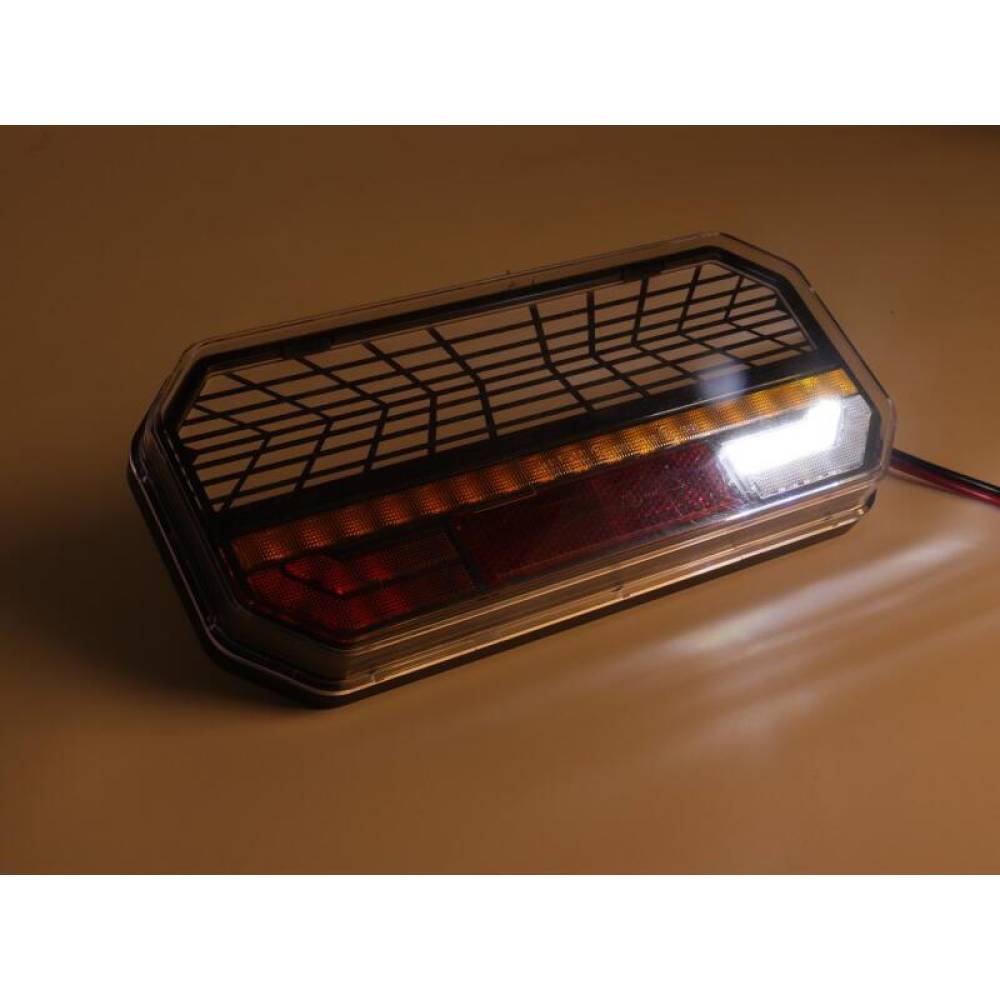Lampa spate 235x110 LED NEON, 5 functii, cu ceata si mers inapoi, semnalizare dinamica, stanga L2422