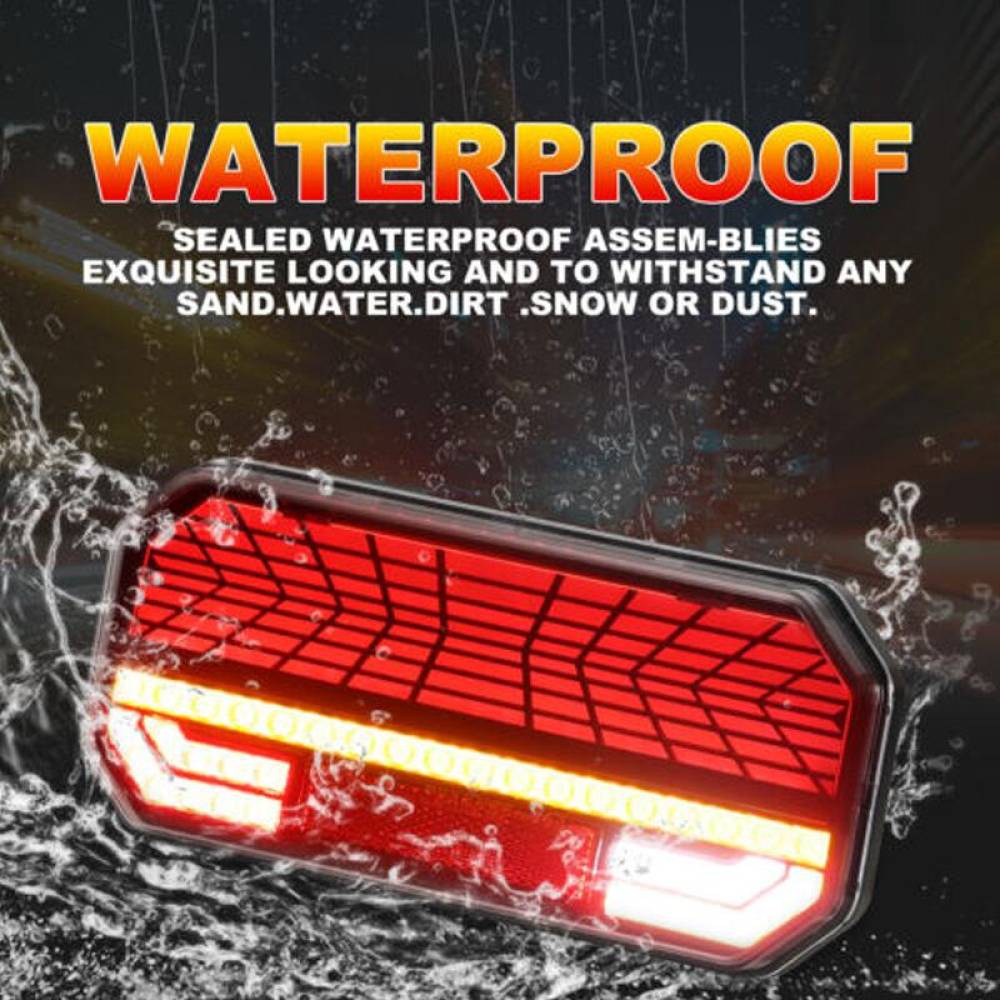 Lampa spate 235x110 LED NEON, 5 functii, cu ceata si mers inapoi, semnalizare dinamica, stanga L2422