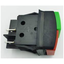 Intrerupator ON/OFF dreptunghiular, LED, rosu cu verde, TL-31 Intrerupator ON/OFF dreptunghiular, LED, rosu cu verde, TL-31