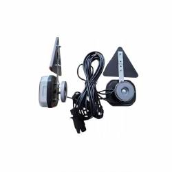 Kit lampi remorca, cu LED Neon, numar, triunghi reflectorizant si magnet, cablu 7,5m, L2412-Z TruckLed