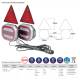 Kit lampi remorca, cu LED Neon, numar, triunghi reflectorizant si magnet, cablu 7,5m, L2412-Z TruckLed