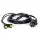 Instalatie electrica remorca 12V fisa 7pini, L=2x 7.5m, cu 2 mufe Baioneta 5pini, E1508 7p->2xBaj5