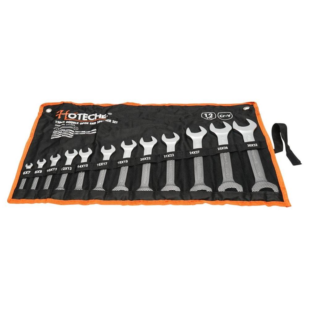 Chei fixe 12buc/set, 6-32 Cr-V + husa, Hoteche 191003