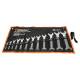 Chei fixe 12buc/set, 6-32 Cr-V + husa, Hoteche 191003