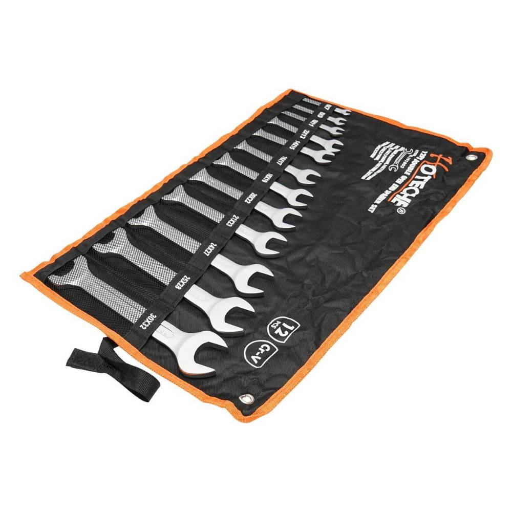 Chei fixe 12buc/set, 6-32 Cr-V + husa, Hoteche 191003