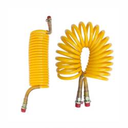Furtun aer frana M16, spiralat 6m, galben, Hico PPN013