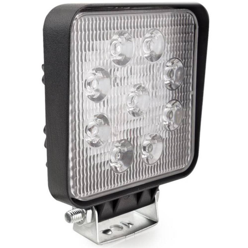 Proiector lucru auto 108x108, LED, 9-30V / 27W, 1890lm, spot, Hal009 Hico
