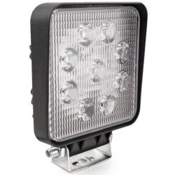 Proiector lucru auto 108x108, LED, 9-30V / 27W, 1890lm, spot, Hal009 Hico