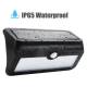 Lampa solara perete cu senzor miscare si lumina, 46Led, SOL46