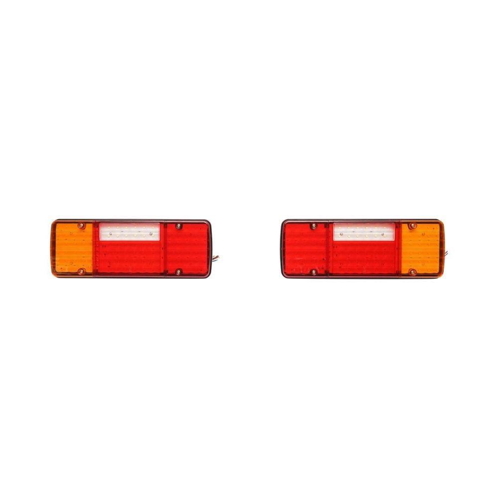 Lampa stop 330x140, 4 functii, mers inapoi, suport metalic, SET 2 buc,  92850 TruckLight