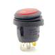 Buton basculant rotund ON/OFF, 1 faza cu LED, 3 pini, rezistent la apa, W15758, KCD1-2