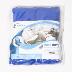 Set huse auto, 2 scaune, fata - maieu, albastru, DLZ03, Dealiz