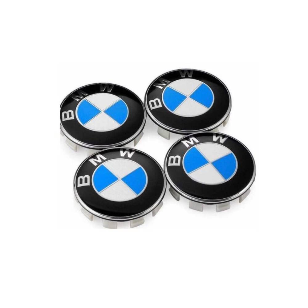 Set 4 capace pentru jante aliaj, 60mm, emblema BMW Set 4 capace pentru jante aliaj, 60mm, emblema BMW