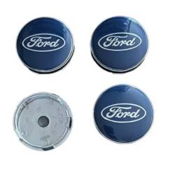 Set 4 capace pentru jante aliaj, 60mm, emblema Ford