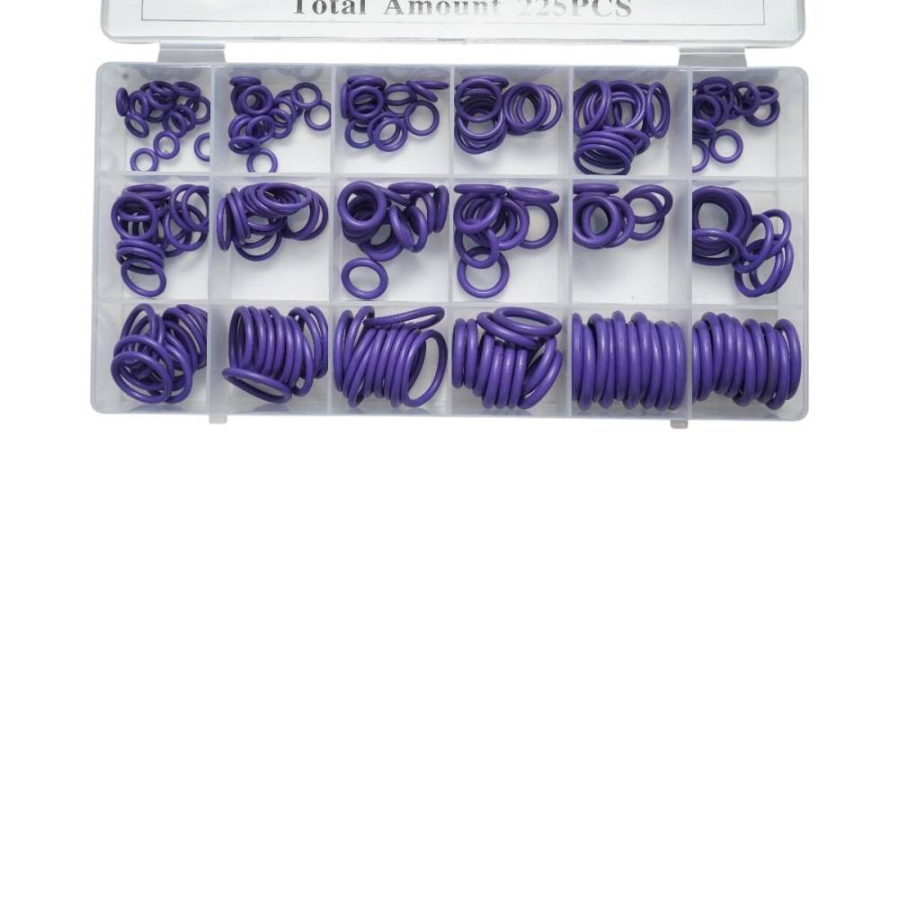 Trusa O-ring mov, 270 piese, pentru sistem aer conditionat, MW55