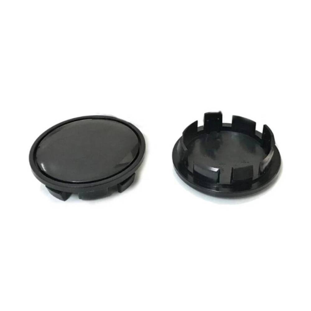 Set 4 capace jante 56 mm, negre, \art LGG-016