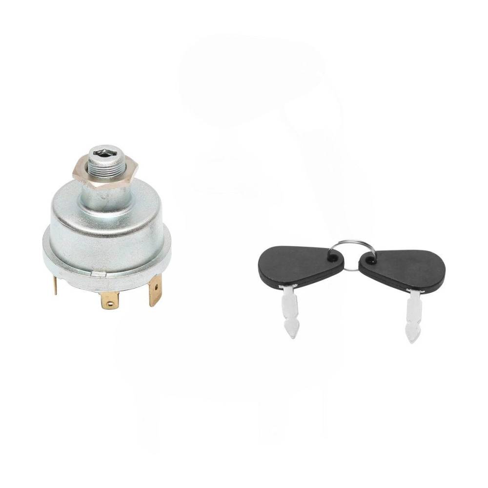 Contact pornire cu chei, cu revenire, 1 pozitie, 6pini, pentru TAF Perkins, Case, Massey Ferguson BK64021