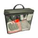 Set huse auto universale, negru cu gri, HSA003