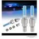 Ornament capacele valva cu LED rosu, auto, moto, velo, set 2 bucati, QMZ-03-red