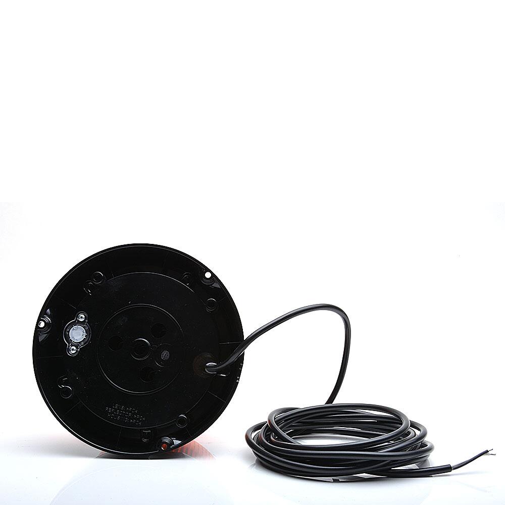 Girofar 12/24V, h99, LED, 19W, prindere cu 3 suruburi, cablu 3 metri, galben, W126 866.4D WAS