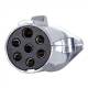 Fisa remorca 7 pini, 24V, metal, tip N WGN004/k Hico