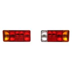 Set 2 lampi stop, 300x130, Stanga+dreapta, mufa mare, Iveco Daily, 98654