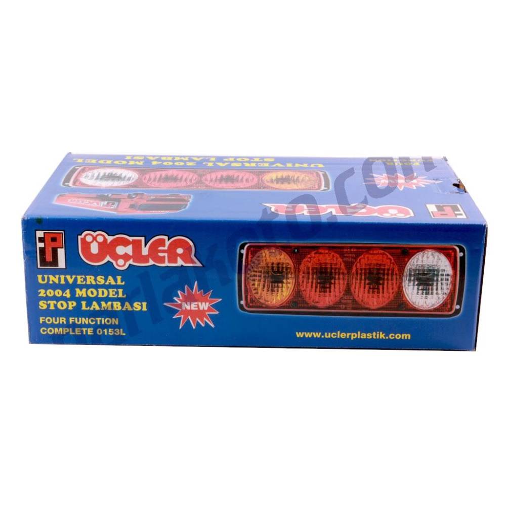 Lampa spate 302x114, set 2 bucati, 12-24V, 4 functii, cu 4 ovale, hibrid, 0153L Ucler, 98658, RN32