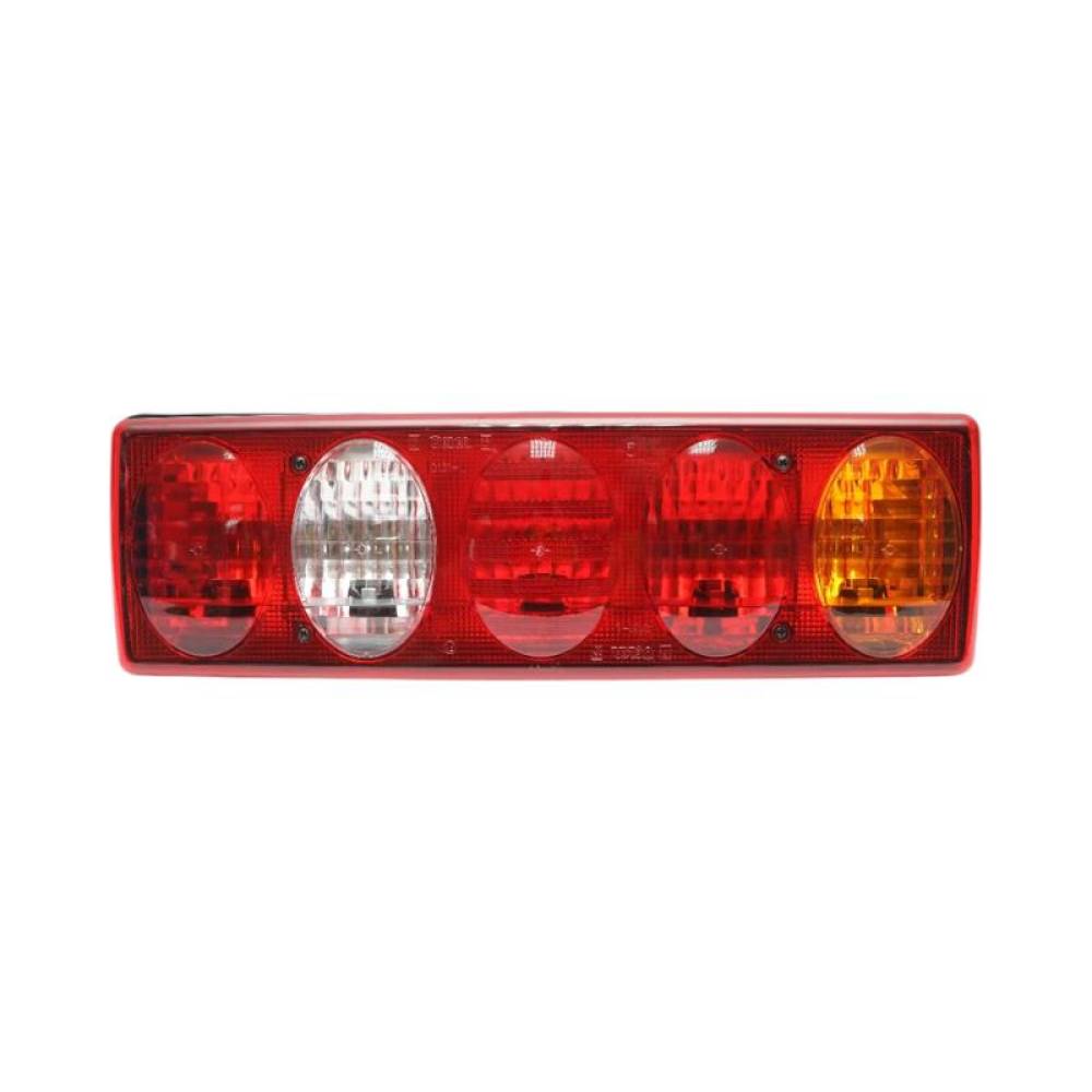 Lampa stop 412x129, set 2 bucati, Iveco Daily 3, 24V, 5 functii, cu 5 ovale, fara bec, Ucler 0131L, 98652, RN26