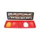 Lampa stop 412x129, set 2 bucati, Iveco Daily 3, 24V, 5 functii, cu 5 ovale, fara bec, Ucler 0131L, 98652, RN26