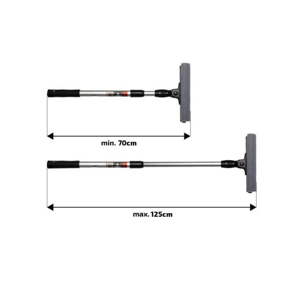 Curatitor geam telescopic 70-125cm, XL, aluminiu 407.50 Heyner