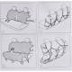 Set huse auto bancheta spate, extensibile, tip maieu, neagre, KEGEL 5-1097-253-4010