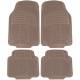 Set 4 covorase auto cauciuc,71x47cm, bej 731.15 Heyner