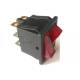 Buton basculant dublu ON/OFF, dreptunghiular, KCD8