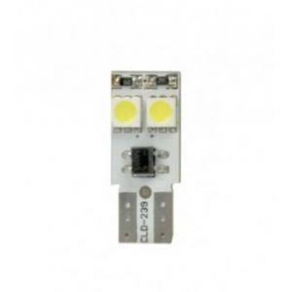 Set 2 becuri T10, 4 SMD 5050 12V, CANBUS, 4525/F Vecta