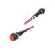 Buton cu revenire cu fire, Rosu,  1111ro